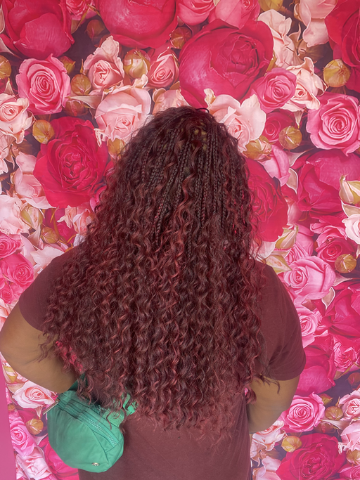 Professional knotless braids by Maya - Hair Afrique Fredericksburg VA