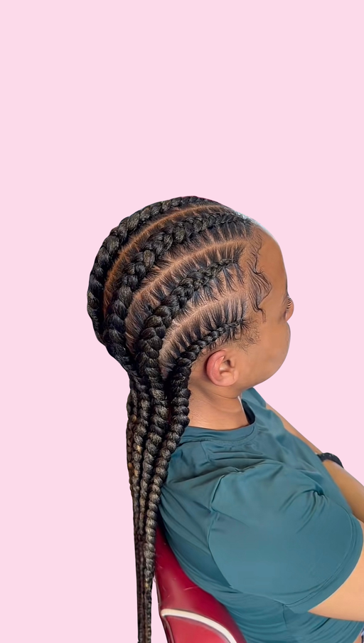 Goddess braids and locs styling - Hair Afrique Fredericksburg VA